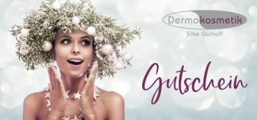 Dermokosmetik24 Gutschein "Papier" - Weihnachtsmotiv